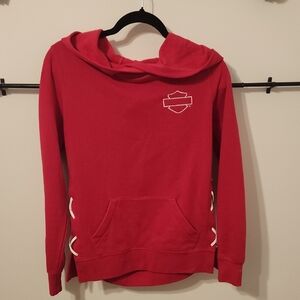 Harley-Davidson Pink Hooded Sweatshirt